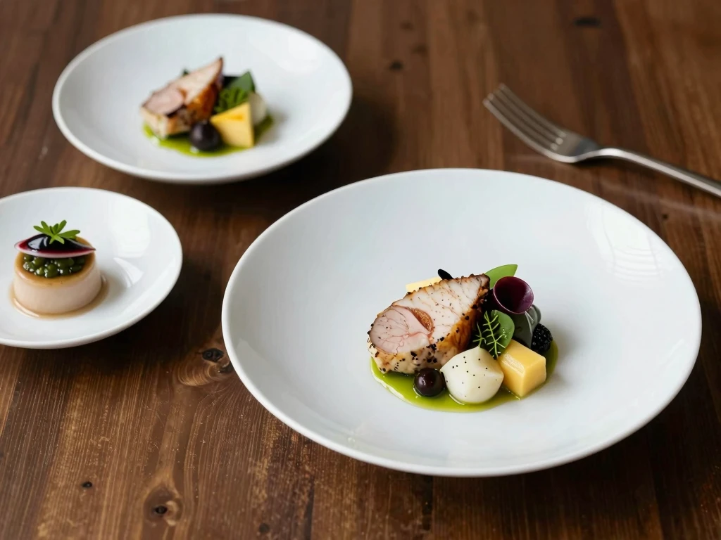 Abstract cyan and purple gradient mesh symbolizing balanced light meals